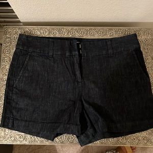 LOFT jean trouser shorts
